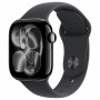Apple Watch Series 11 GPS + Cellular (5G) 42mm aluminium case, black, M/L, MF854QL/A
