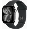 Apple Watch Series 11 GPS + Cellular (5G) 42mm aluminium case, black, M/L, MF854QL/A