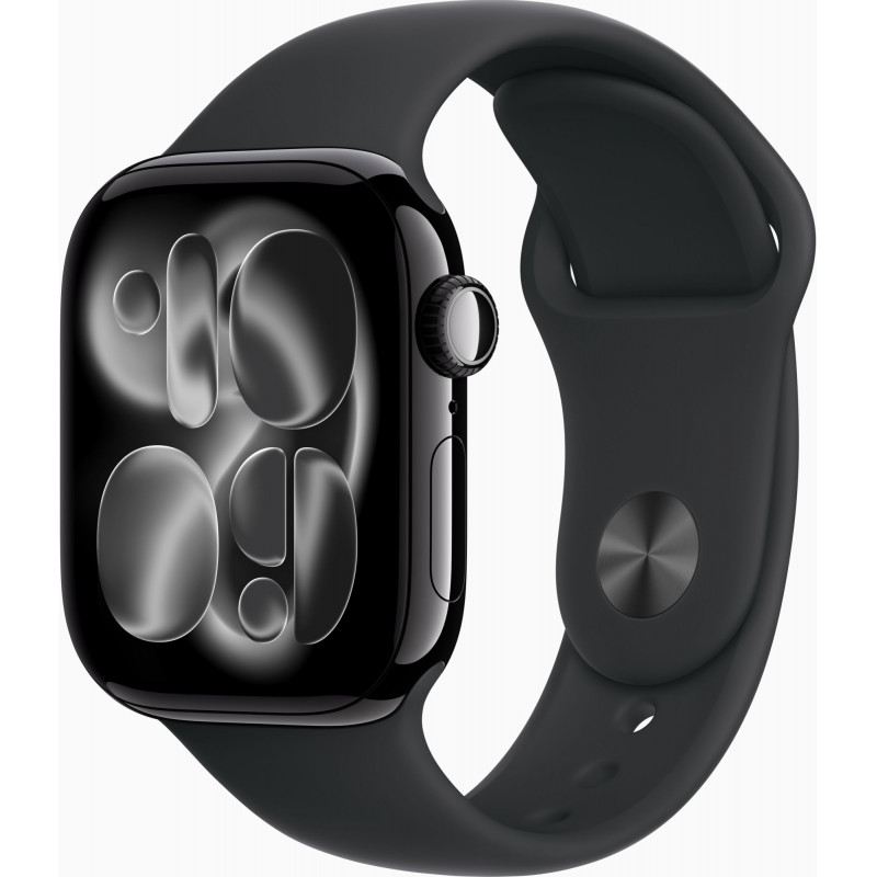 Apple Watch Series 11 GPS + Cellular (5G) 42mm aluminium case, black, M/L, MF854QL/A