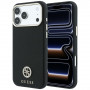 Guess GUE005537-0 Grained Round Strass Logo MagSafe Case for Apple iPhone 18 Pro Max / 17 Pro Max, black