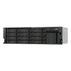 QNAP TS-h1655XeU-RP-8G 16-bay Shallow Rack NAS, 8 GB RAM, 2x 10GbE, Redundant PSU