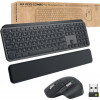 Logitech MX Keys Combo for Business Keyboard and Mouse Set (920-010929), Graphite, Italian QWERTY
