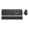 Logitech MX Keys Combo for Business Keyboard and Mouse Set (920-010929), Graphite, Italian QWERTY