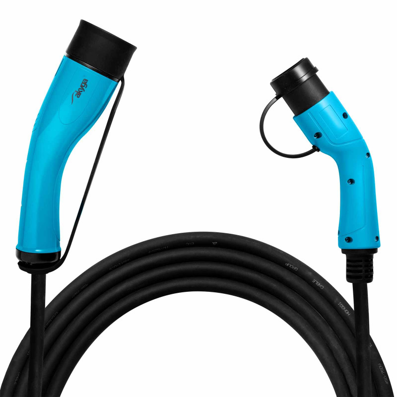 Akyga AK-EC-16 EV Charging Cable Type 2 / Type 2, 3-phase 32 A 22 kW, 6 m