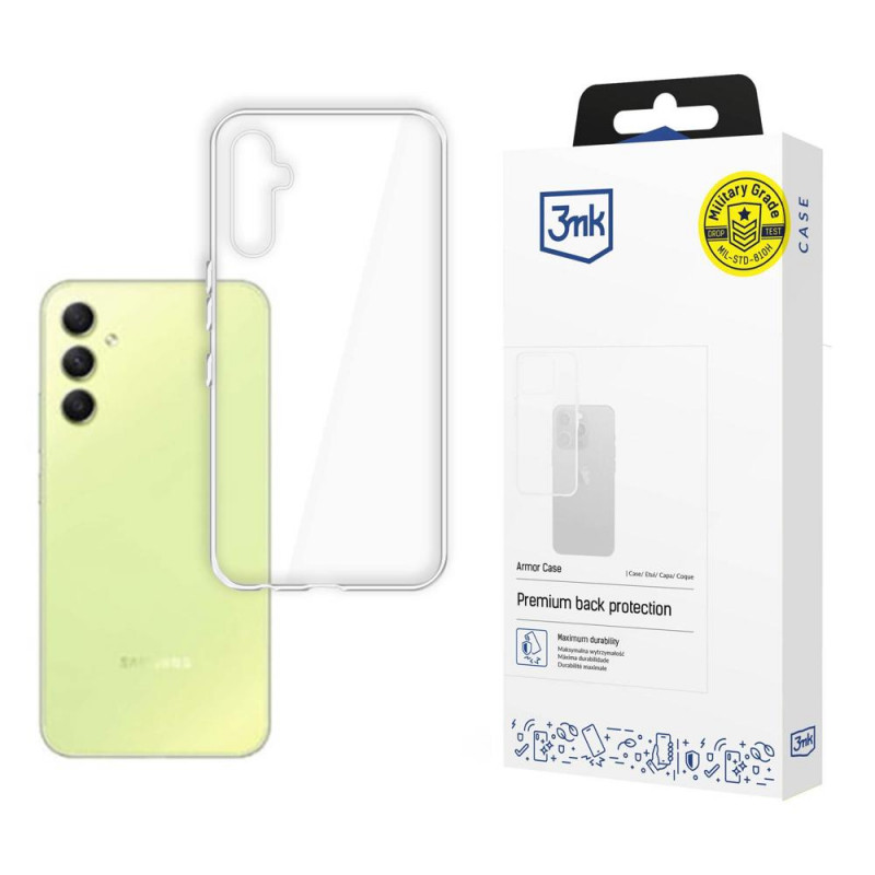3MK Armor Case Samsung Galaxy A35 5G, transparent