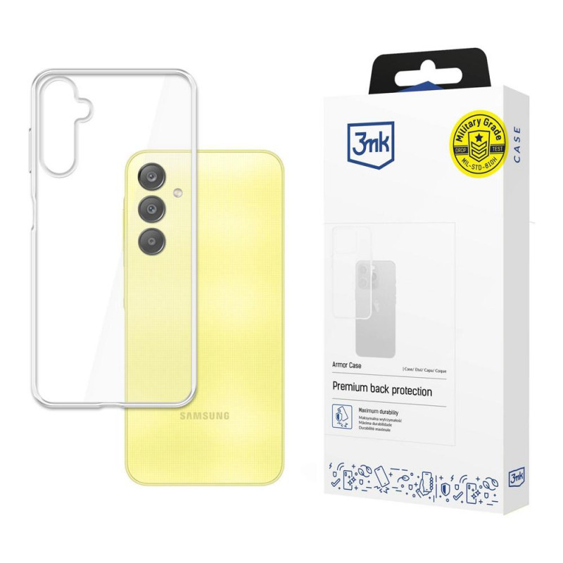 3MK Armor Case Samsung Galaxy A25 5G, transparent