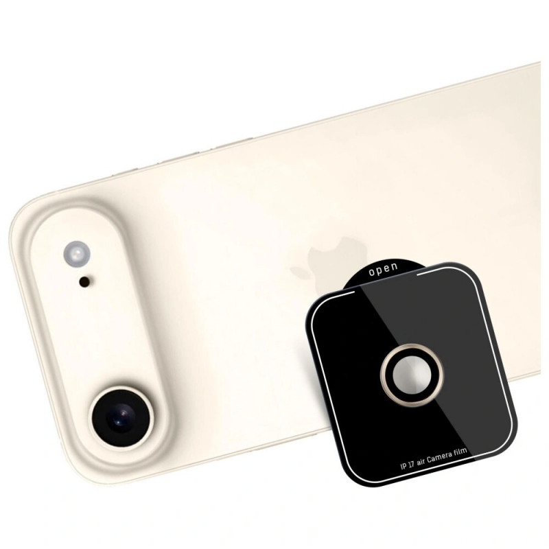 3MK Lens Protection Pro camera lens tempered glass for Apple iPhone Air, Gold
