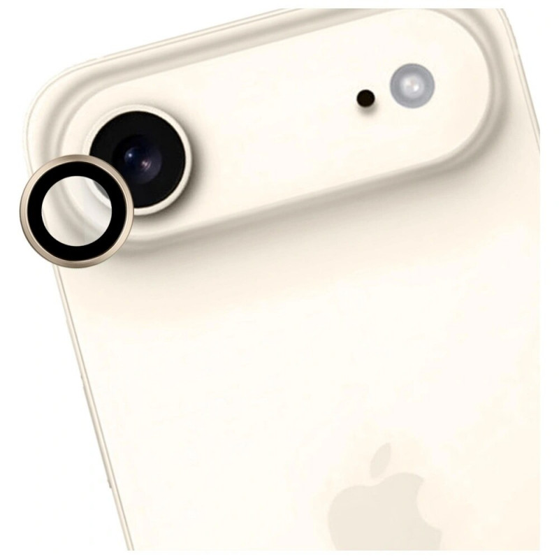 3MK Lens Protection Pro camera lens tempered glass for Apple iPhone Air, Gold