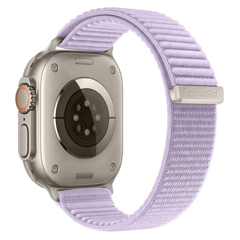 Tech-Protect NylonLoop band for Apple Watch 8 / 9 / 10 / 11 / 12 / SE (40 / 41 / 42 mm), Purple