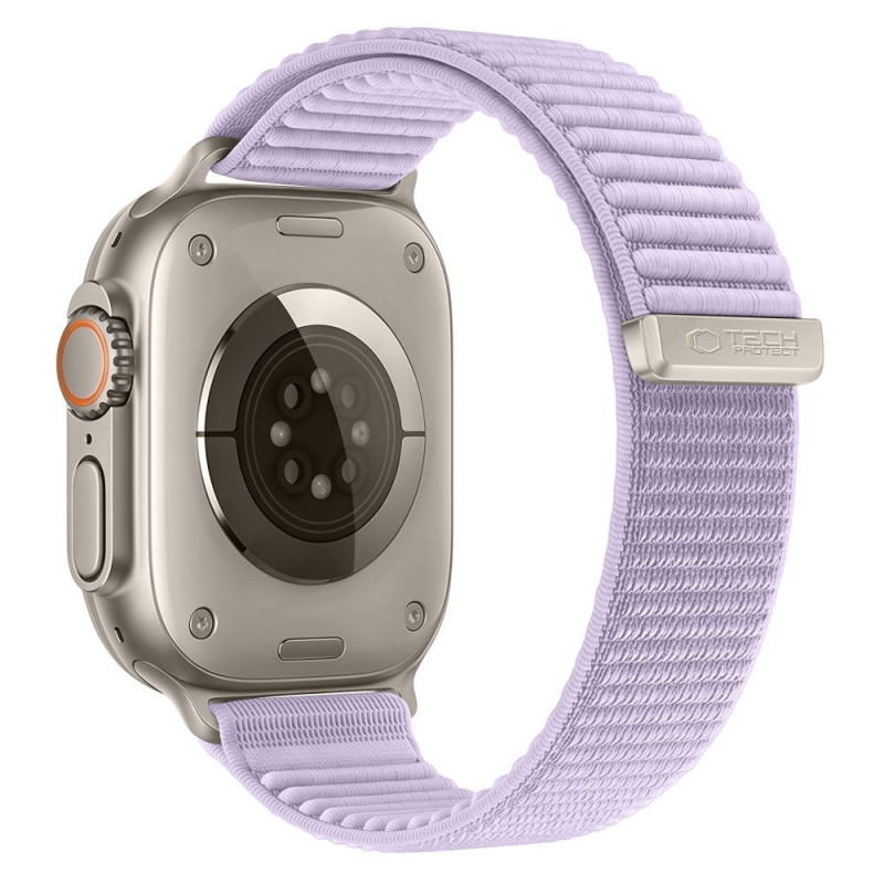 Tech-Protect NylonLoop band for Apple Watch 8 / 9 / 10 / 11 / 12 / SE (40 / 41 / 42 mm), Purple