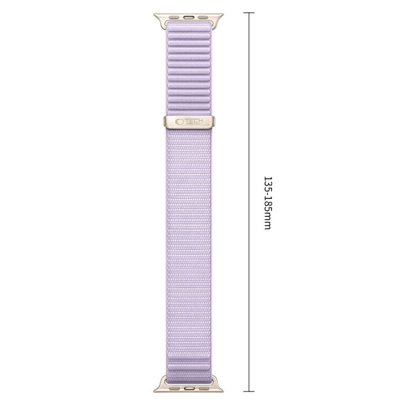 Tech-Protect NylonLoop band for Apple Watch 8 / 9 / 10 / 11 / 12 / SE (40 / 41 / 42 mm), Purple