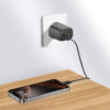 Tech-Protect NCA20 USB-A / USB-C wall charger PD 20W / QC3.0, Black