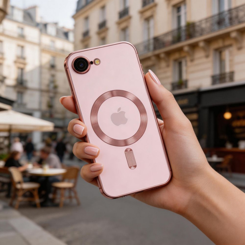 Tech-Protect Magflex MagSafe Case for Apple iPhone 16e / 17e, Rose Gold