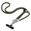 Tech-Protect C10S Rope Crossbody & Wrist Phone Strap Set, Olive Green/Titanium