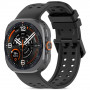 Tech-Protect Silicone Air Strap for Samsung Galaxy Watch Ultra 1 / 2 (2024-2026) 47 mm, Black