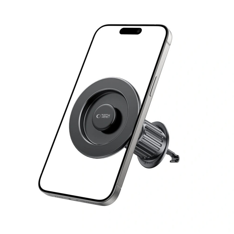 Tech-Protect N58 Magnetic MagSafe Vent Car Mount, Black