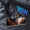 Tech-Protect CC01 2-Port Car Charger USB-A / USB-C, PD 30W / QC 3.0, Black