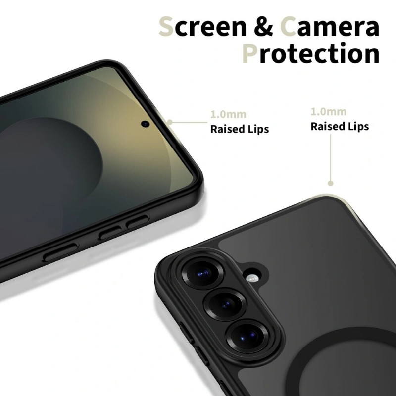 Tech-Protect BasicMag MagSafe Case for Samsung Galaxy S26+, Matte Black