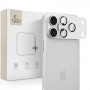 Tech-Protect Camfull Fit+ Apple iPhone 18 Pro Camera Lens Protector, Silver