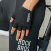 Rockbros TLS004 ROAD TO SKY Short Shock Absorbing Cycling Gloves L, Black