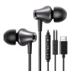 Ugreen EP105 USB-C wired in-ear headphones, 1.2 m, black