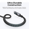 Ugreen L530 USB-C to USB-C cable, PD 240 W, 480 Mbps, with display, 2 m, black