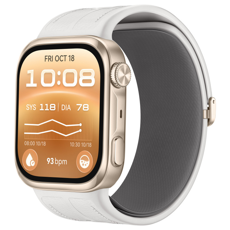 Huawei Watch D3 (Riva-B19) Smartwatch, 46 mm, Gold/White