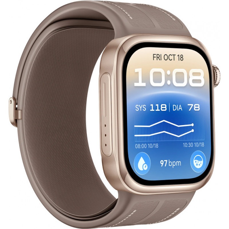 Huawei Watch D3 (Riva-B19) Smartwatch, 46 mm, Gold/White