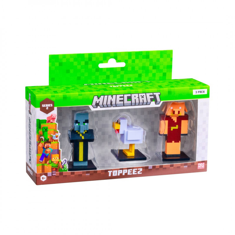 P.m.i. Kids World Minecraft S2 Figures - 3 Pack (Assortment)