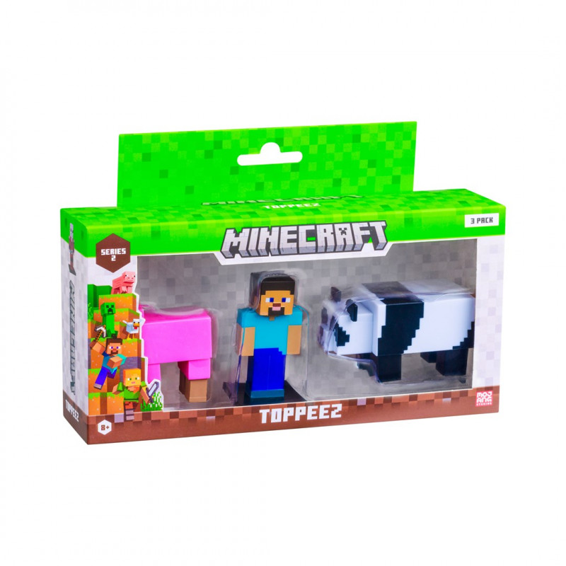 P.m.i. Kids World Minecraft S2 Figures - 3 Pack (Assortment)