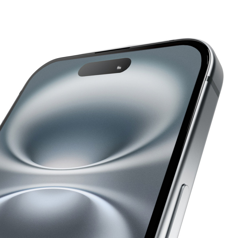 PURO Frame Tempered Glass with Frame for iPhone 16 Plus