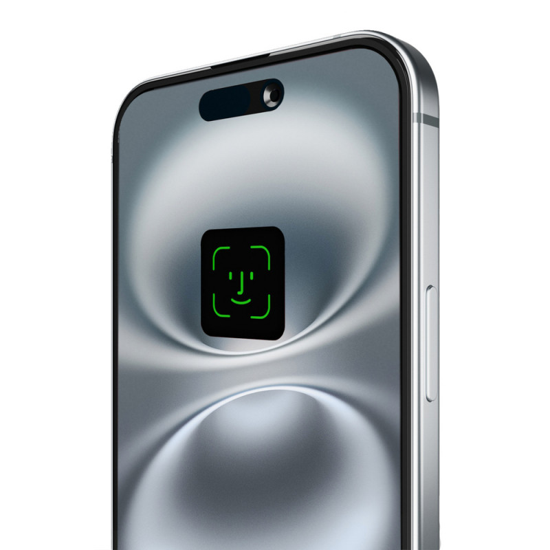 PURO Frame Tempered Glass with Frame for iPhone 16 Plus