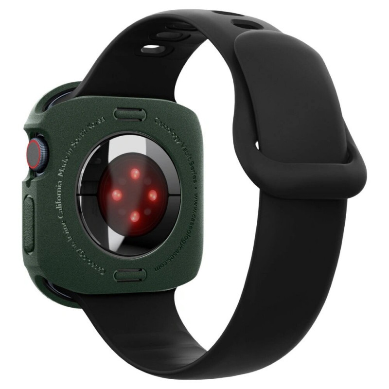 Spigen Caseology Vault Case for Apple Watch 10 / 11 46 mm, Midnight Green