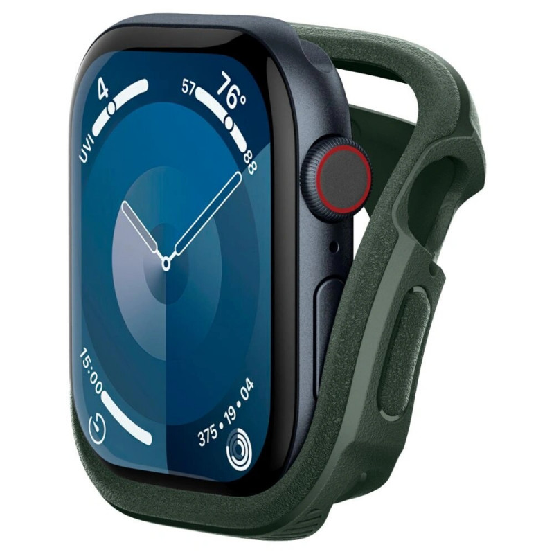 Spigen Caseology Vault Case for Apple Watch 10 / 11 46 mm, Midnight Green