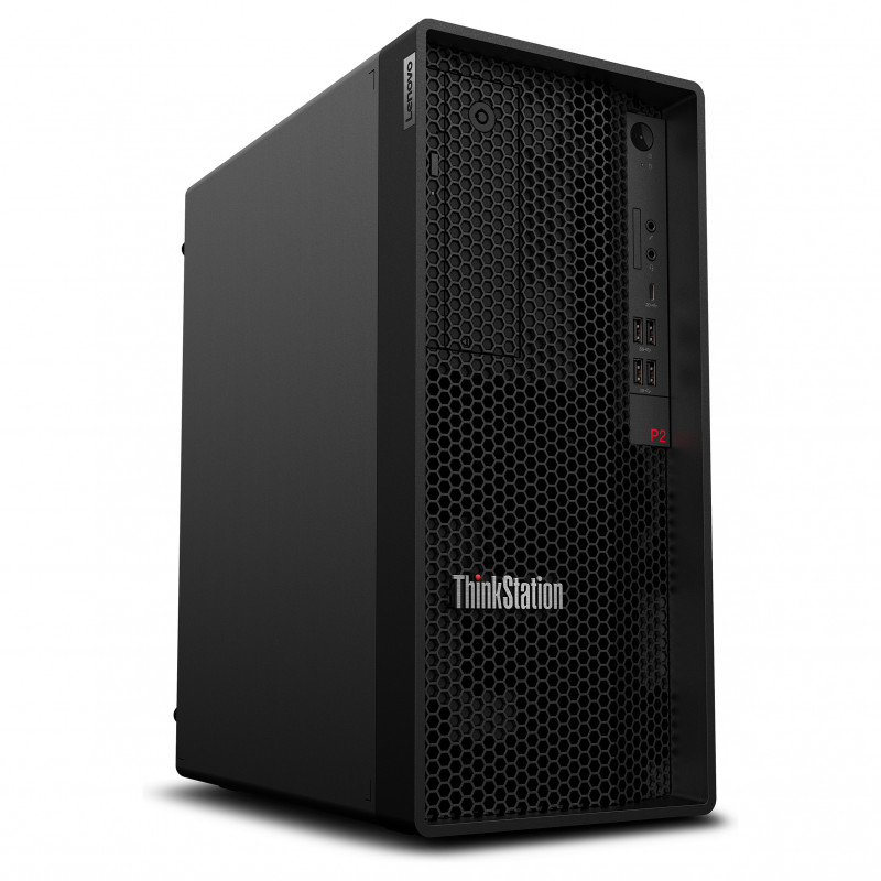 Lenovo ThinkStation P2 Gen 2 30JQ00DYGE Tower Workstation, Intel Core Ultra 7 265, 32 GB RAM, 512 GB SSD, NVIDIA RTX A400, Windows 11 Pro (DE)