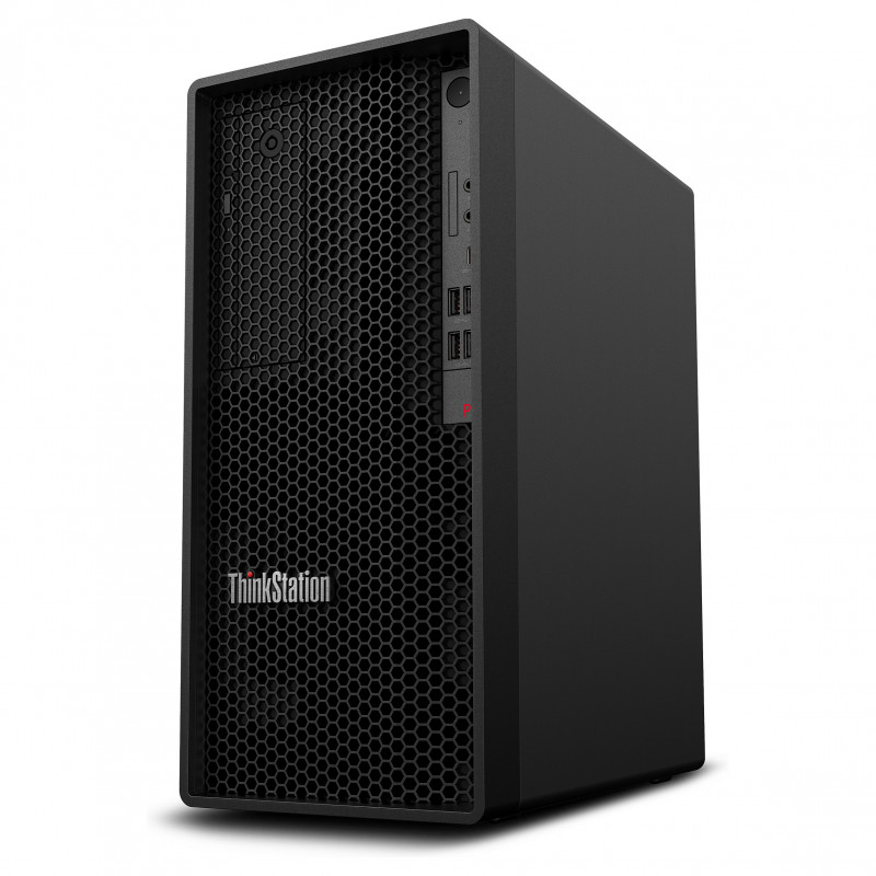 Lenovo ThinkStation P2 Gen 2 30JQ00DYGE Tower Workstation, Intel Core Ultra 7 265, 32 GB RAM, 512 GB SSD, NVIDIA RTX A400, Windows 11 Pro (DE)