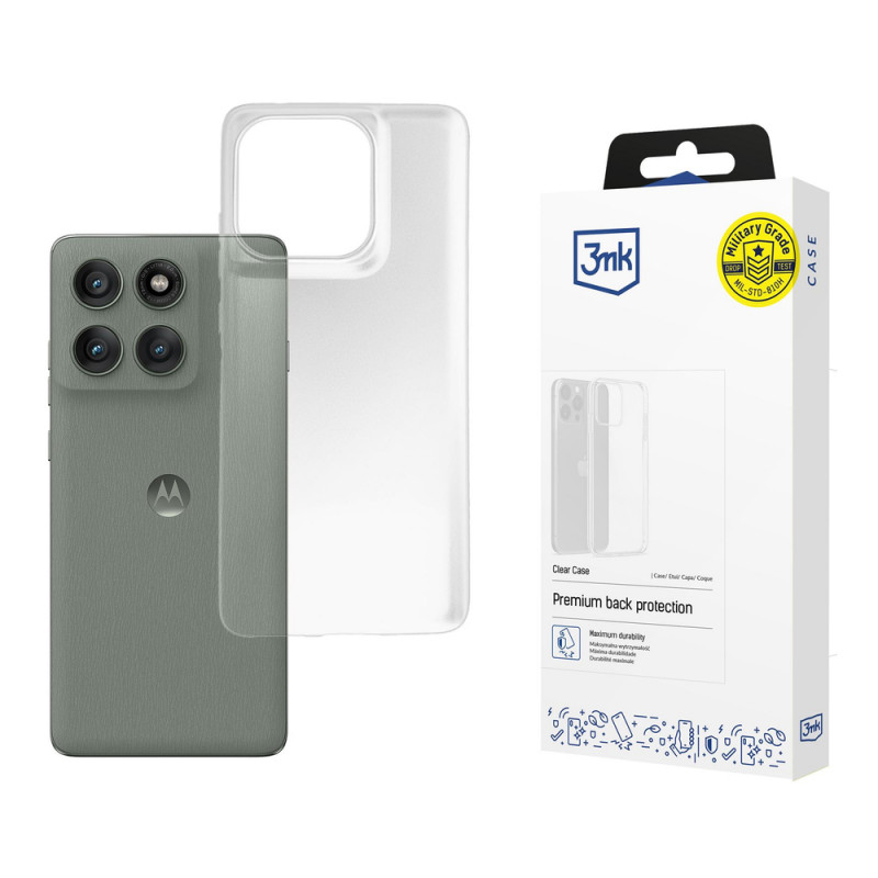 3MK Armor Case Motorola Edge 60 Pro, transparent