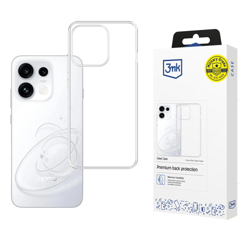 3MK Clear Case Oppo Reno 16 F / Reno 16 FS, transparent