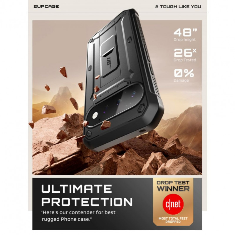 Supcase Unicorn Beetle Pro Case for Google Pixel 11 Pro, Black