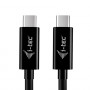 i-tec USB-C Charging Cable, 1.8 m, USB Power Delivery up to 100 W, Black