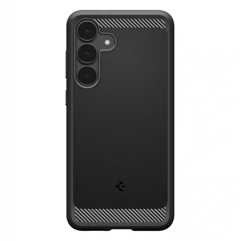Spigen Rugged Armor Case for Samsung Galaxy S25 FE, Matte Black