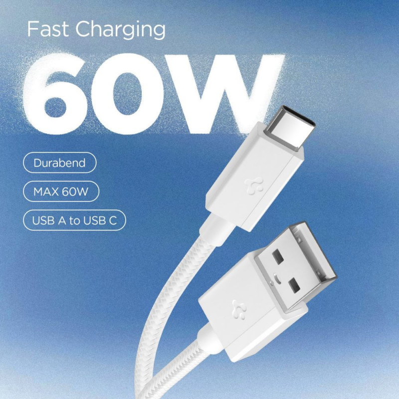 Spigen EB6015AC Essential USB-C Cable 60W 150 cm, White