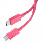 Spigen EB6010CC Essential USB-C to USB-C Cable 60W 100 cm, Pink