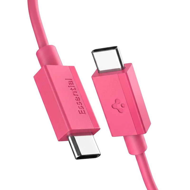 Spigen EB6010CC Essential USB-C to USB-C Cable 60W 100 cm, Pink