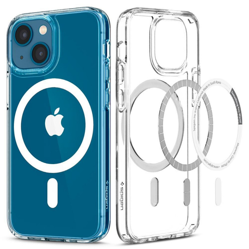 Spigen Ultra Hybrid Mag MagSafe Apple iPhone 13 mini Case, White