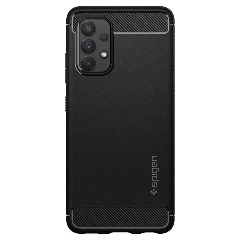 Spigen Rugged Armor Case for Samsung Galaxy A52 / A52s, Matte Black