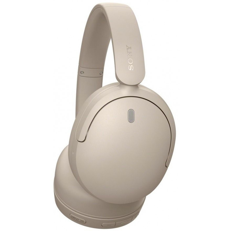 Sony WH-CH730N Bluetooth Over-Ear Headphones with Microphone, Beige