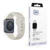 3mk Silicone Watch Strap for Apple Watch 42/44/45/49 mm, beige