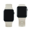 3mk Silicone Watch Strap for Apple Watch 42/44/45/49 mm, beige