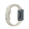 3mk Silicone Watch Strap for Apple Watch 42/44/45/49 mm, beige